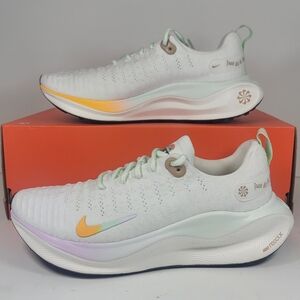Nike ReactX Infinity Run 4 White Vapor Green Sneakers HF5730-191 Womens Sizes